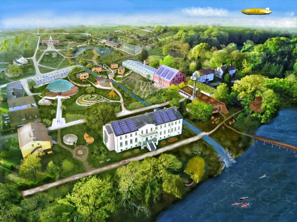 Gemeinschaft am See Utopia 2048 by Robin Hotz